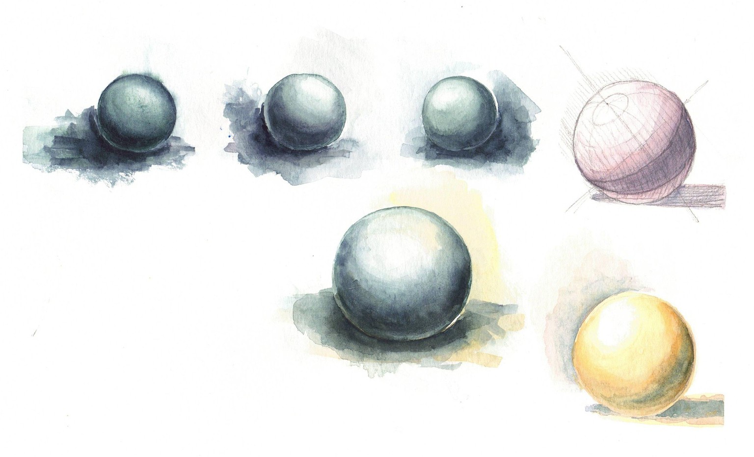 Nice watercolor Exercise - image 1 - student project