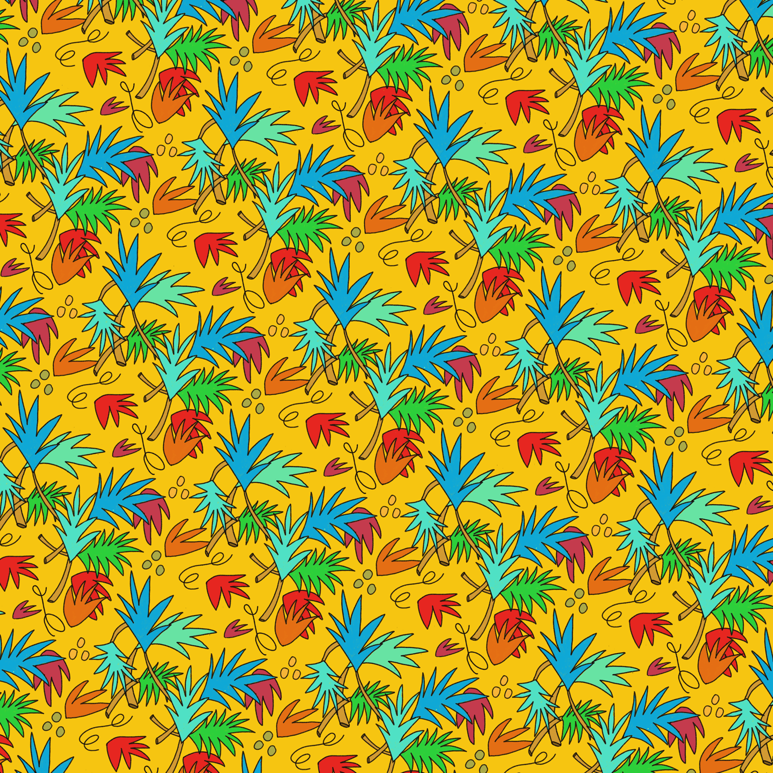 Summer Palms - image 1 - student project