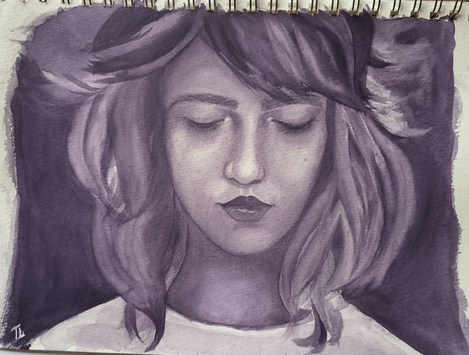 Monochrome portraits 1-6 - image 4 - student project