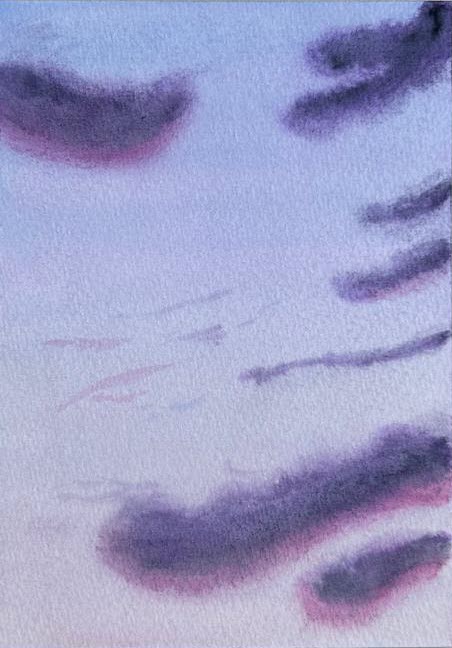 5-day watercolor sky challenge - image 4 - student project