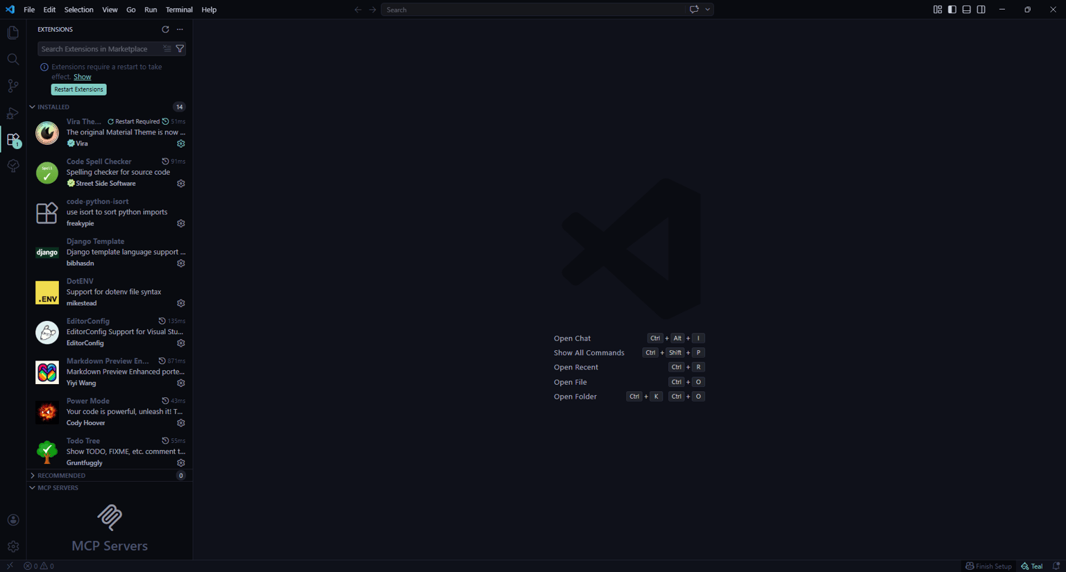 My personal Vscode - image 1 - student project