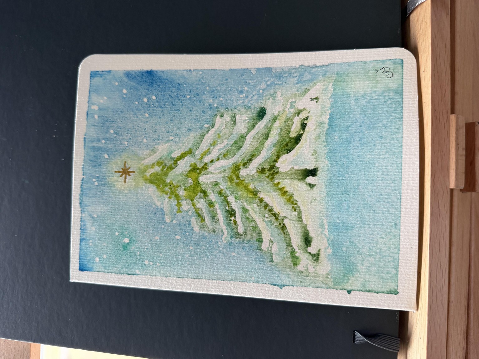 Tree card - image 1 - student project