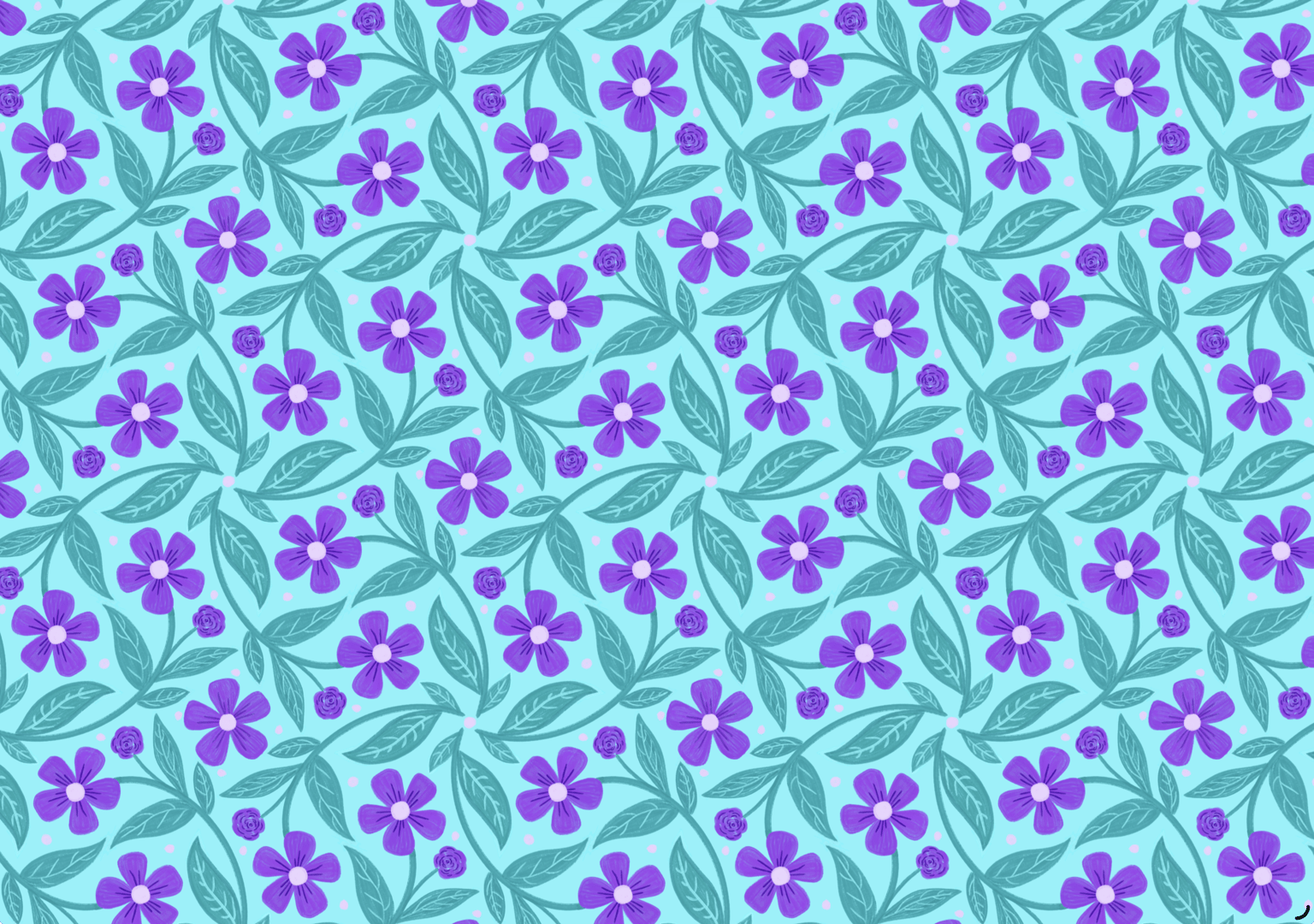 My Flower Pattern - image 1 - student project