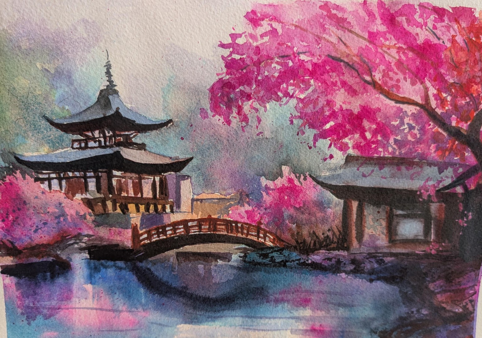 Misty Pagoda - image 1 - student project