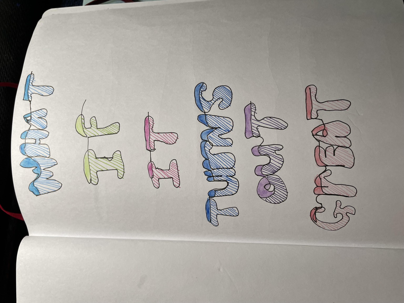 Continuous Line Words - image 3 - student project