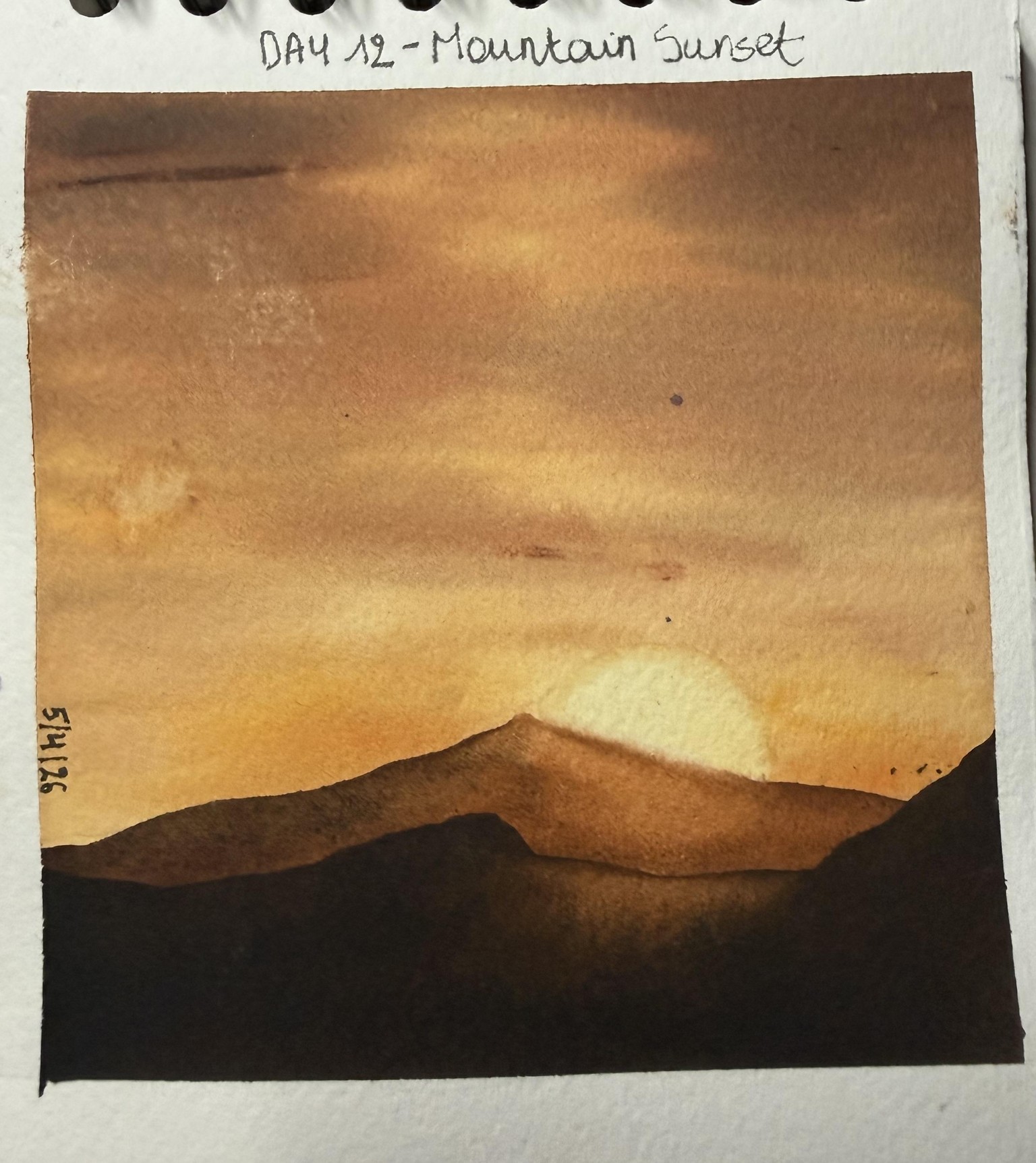 15 days of 15 minute watercolor - image 12 - student project