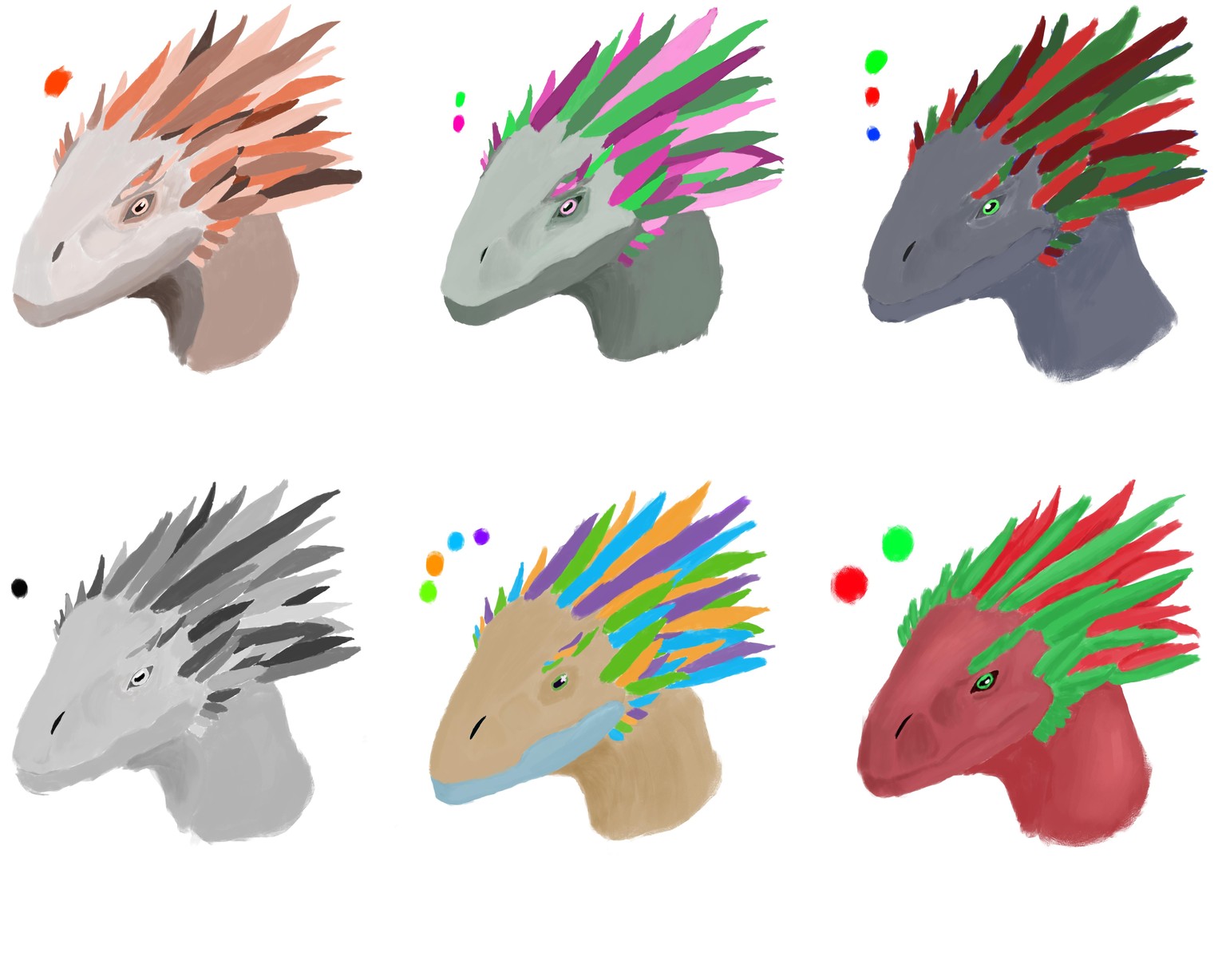 Color Dinos - image 1 - student project