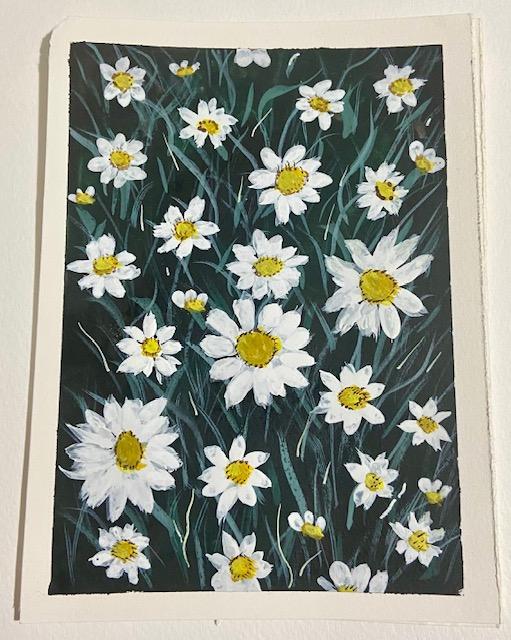 Floral Garden in Gouache - image 1 - student project