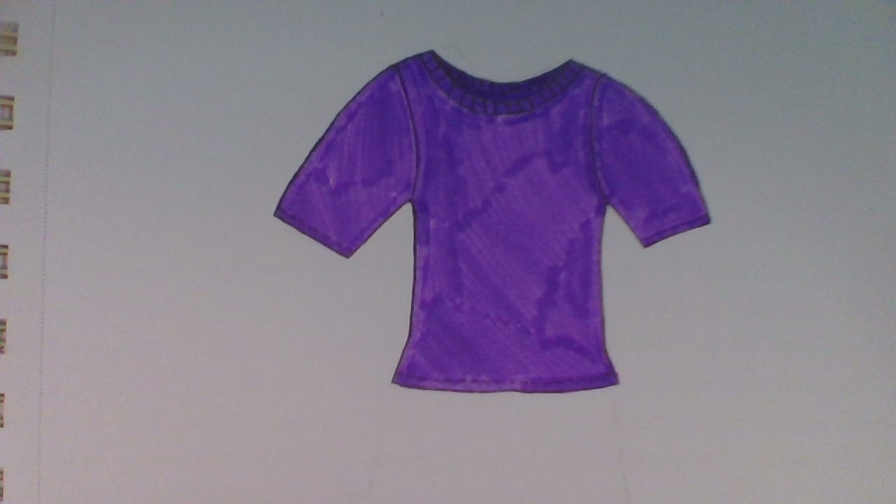 My Purple T-Shirt - image 1 - student project