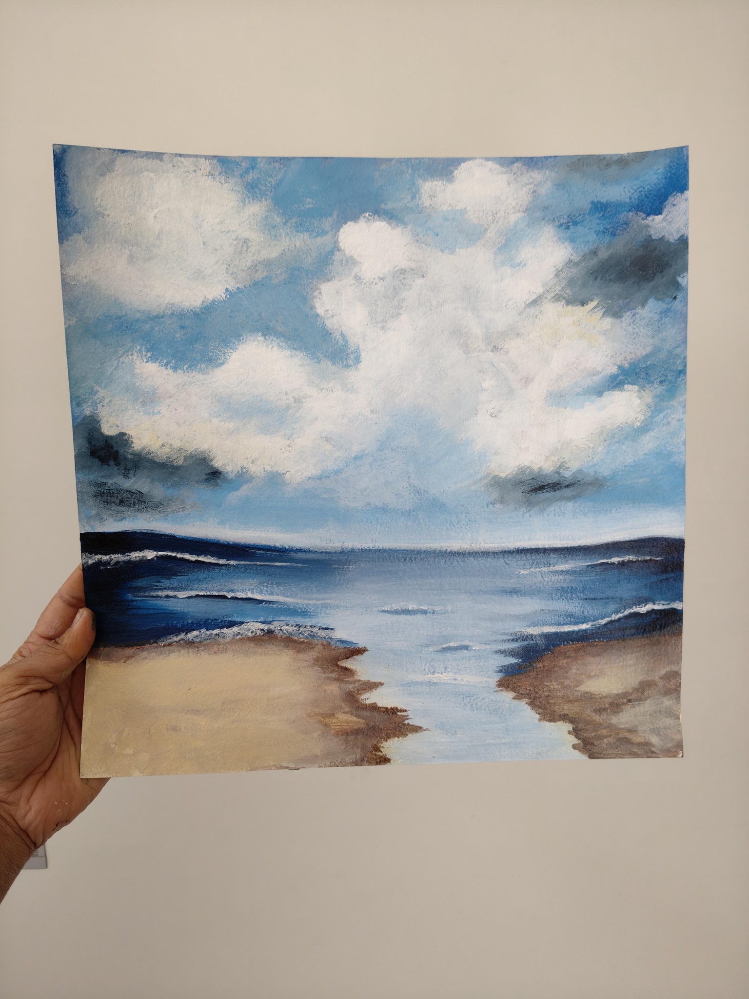 Clouds above the sea - image 1 - student project