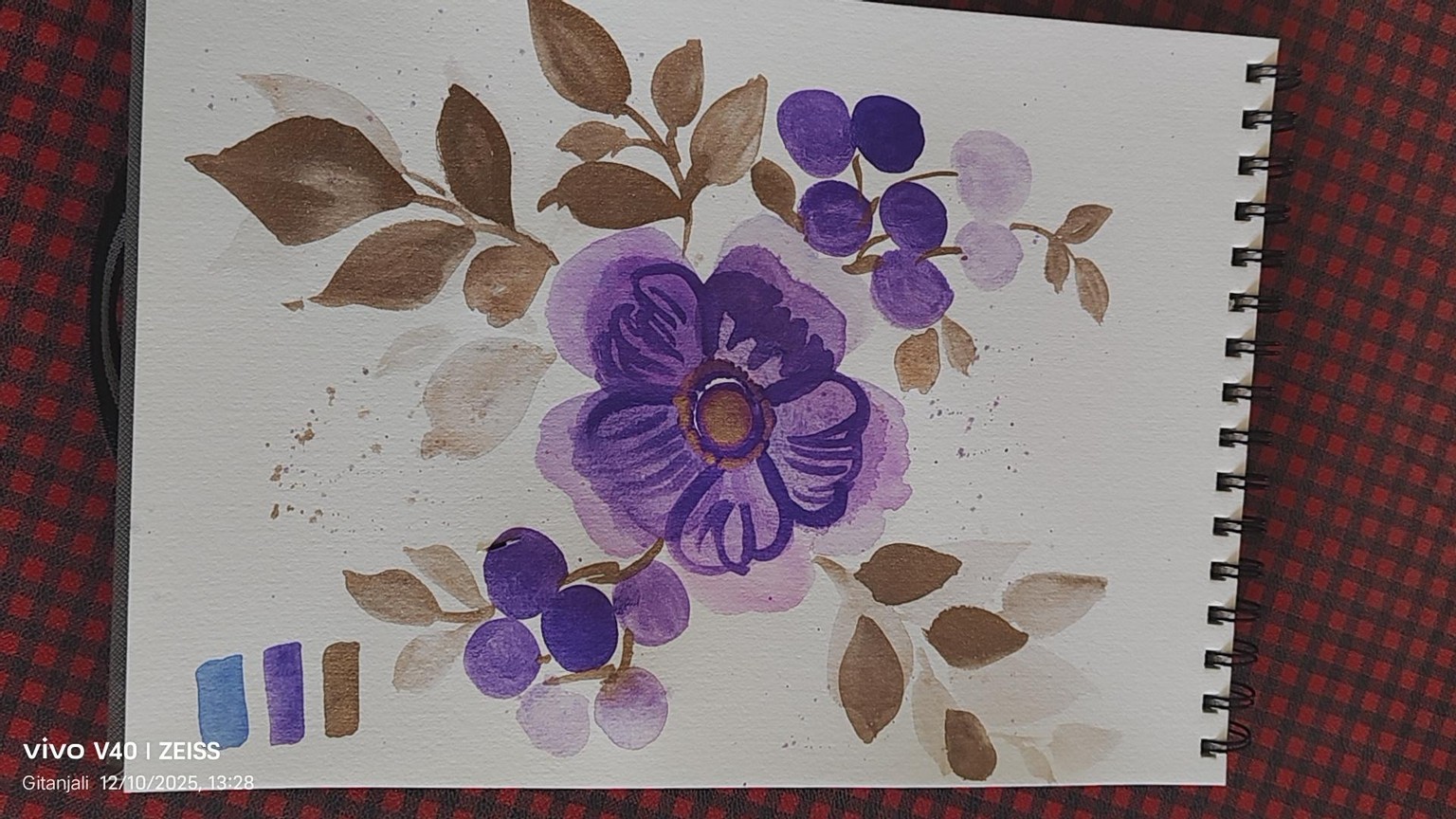 Metallic flowers - image 4 - student project