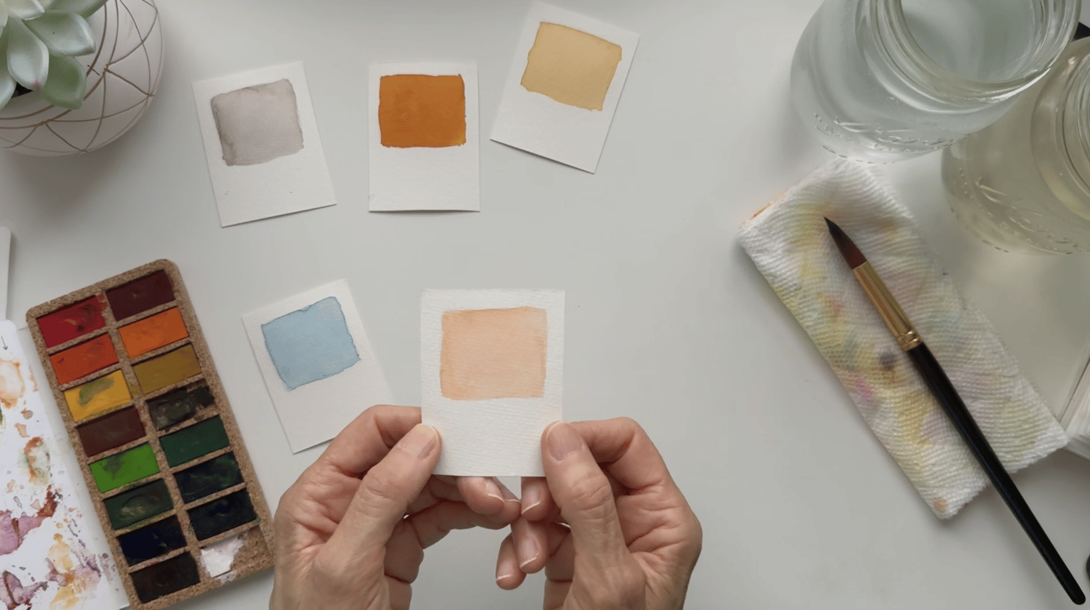 My Watercolor Swatches - image 2 - student project