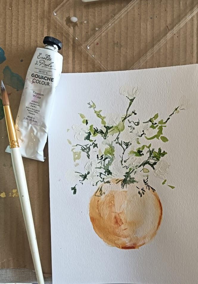 Expressive Florals - image 2 - student project