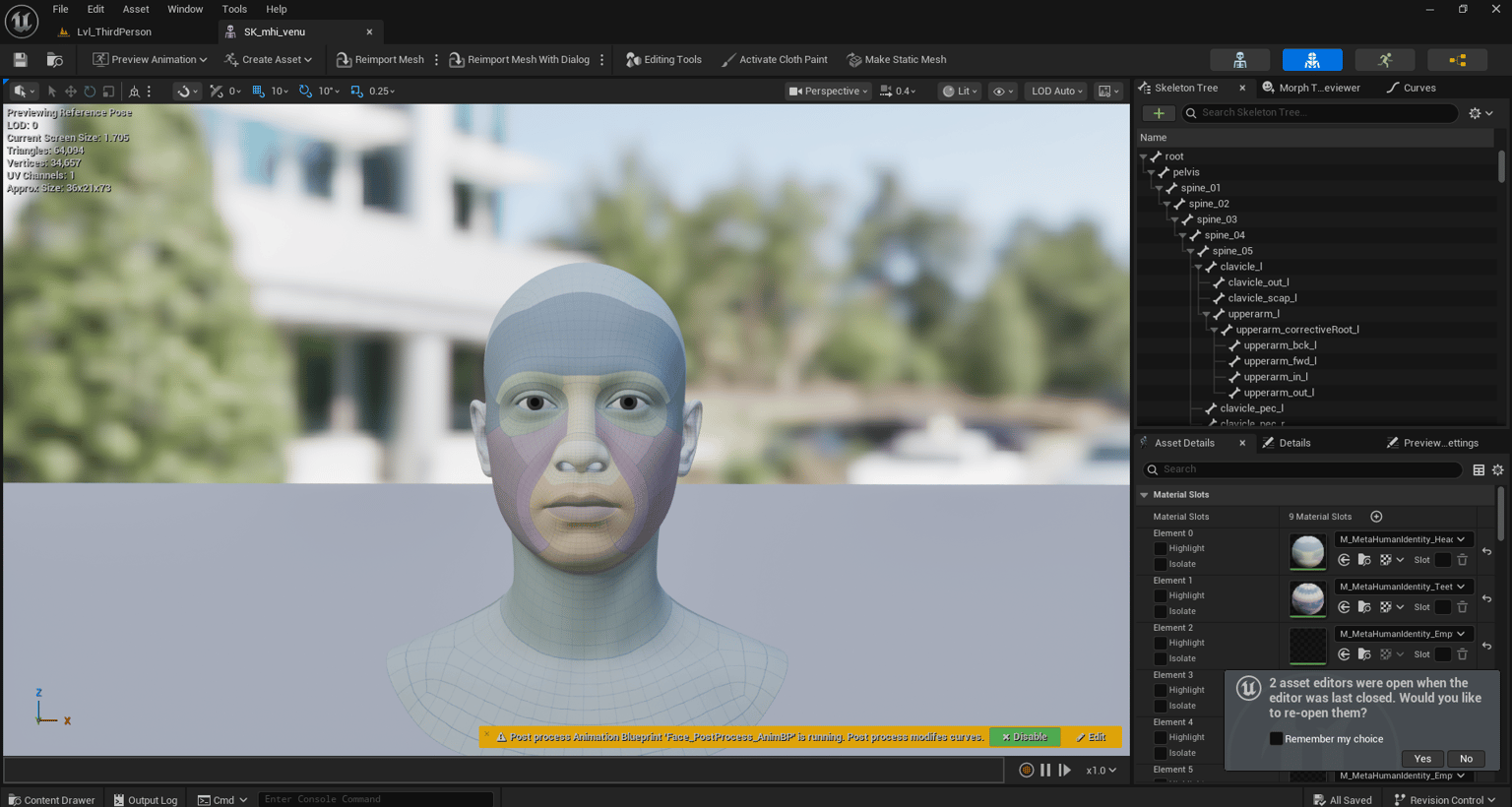 creating my own avatar in unreal engine - image 4 - student project