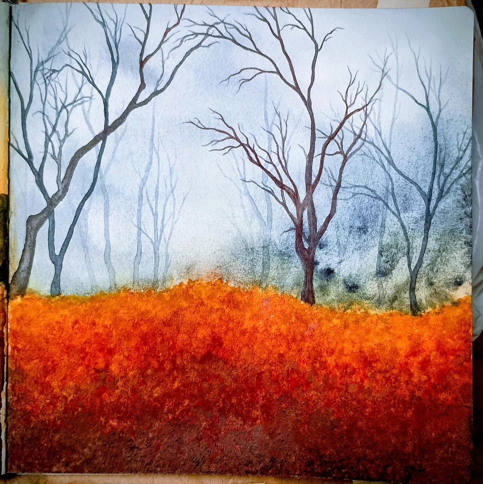 Misty Autumn Forest - image 1 - student project
