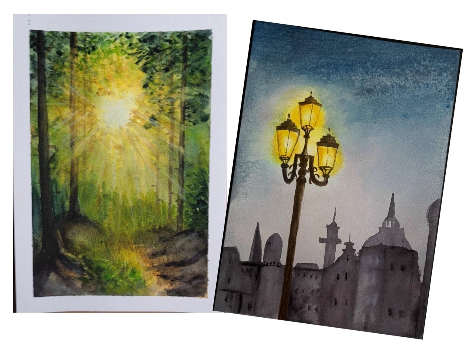Sunlight, lamp light - image 1 - student project