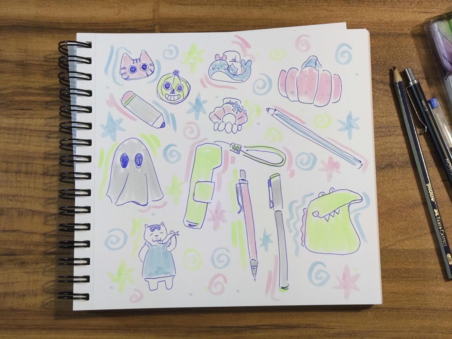 Sketching EVERY Day! (For 5 Days) - image 2 - student project
