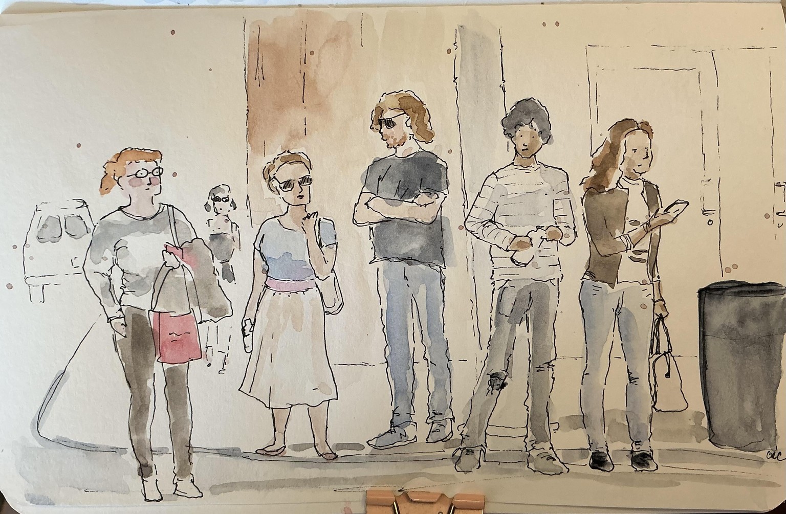 First Attempts at Detailed People - image 2 - student project