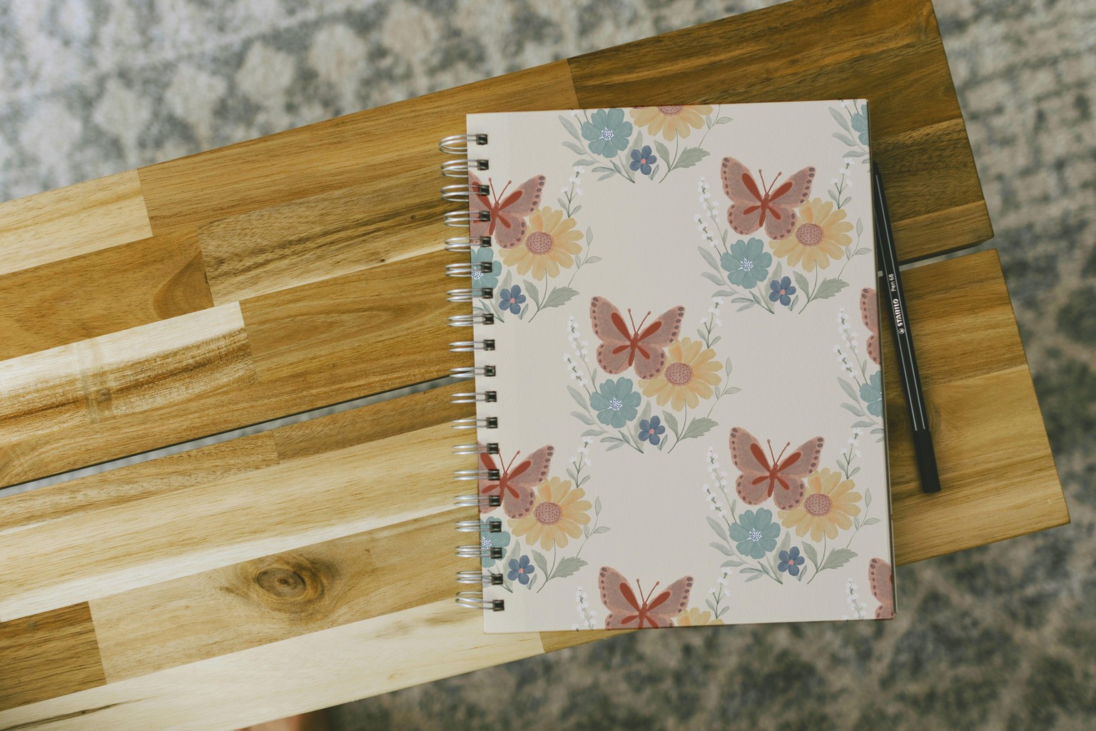 Floral seamless pattern - image 1 - student project
