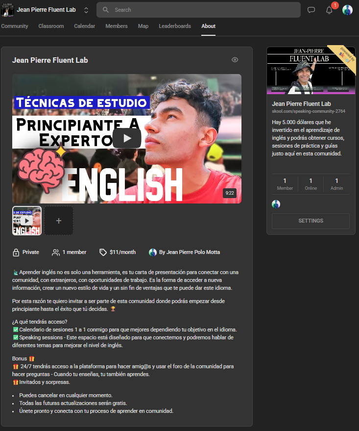 I created my community of English - image 1 - student project
