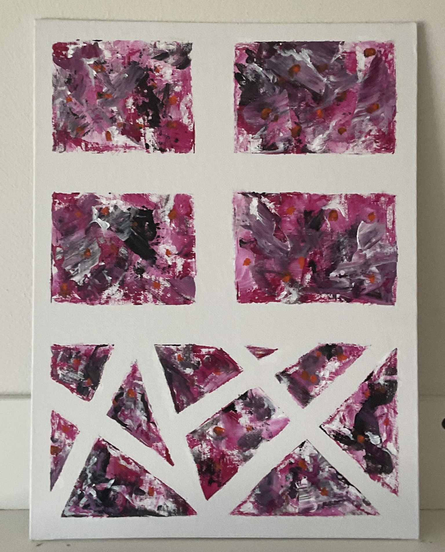 Tiny Abstracts: Create Mini Paintings with a Limited Palette - image 2 - student project