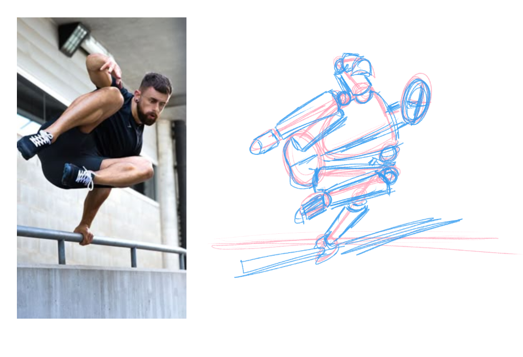 Practice DYNAMIC ACTION for Comics - image 4 - student project
