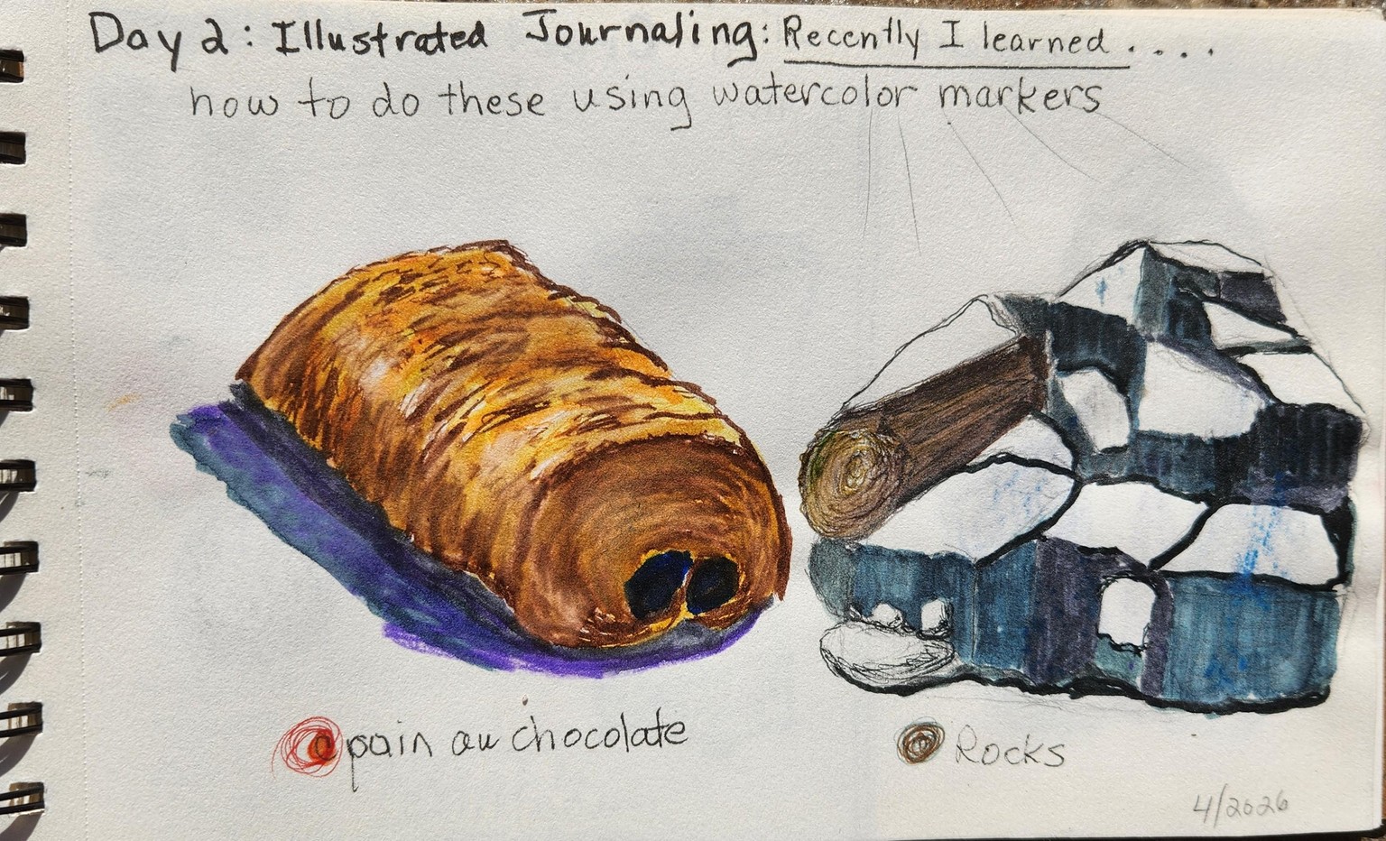 First Attempt with Illustrated Journal - image 3 - student project