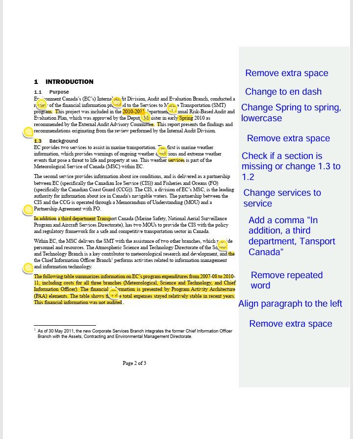 Proofreading Project - image 1 - student project