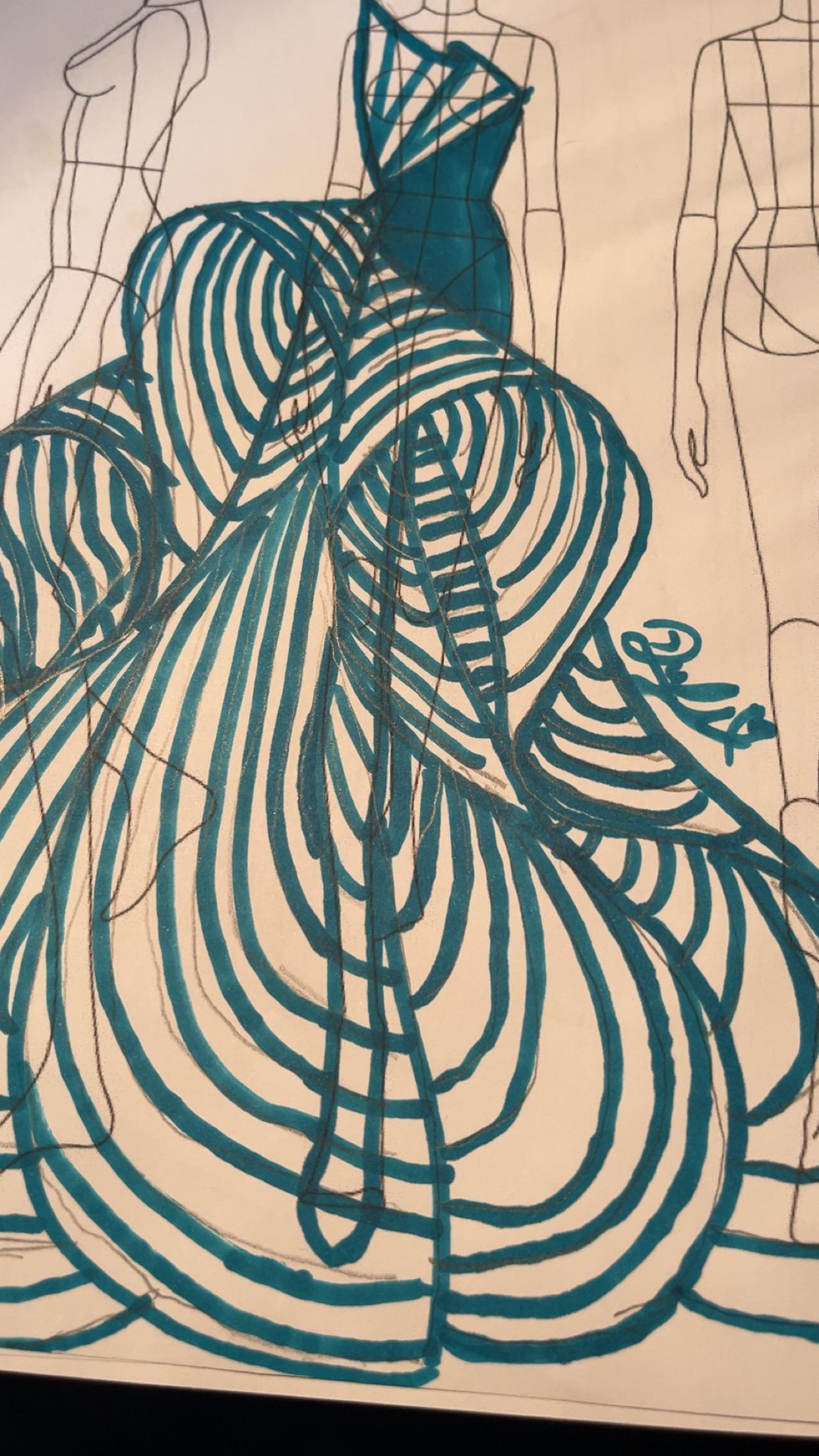 Couture Illustration~ - image 2 - student project