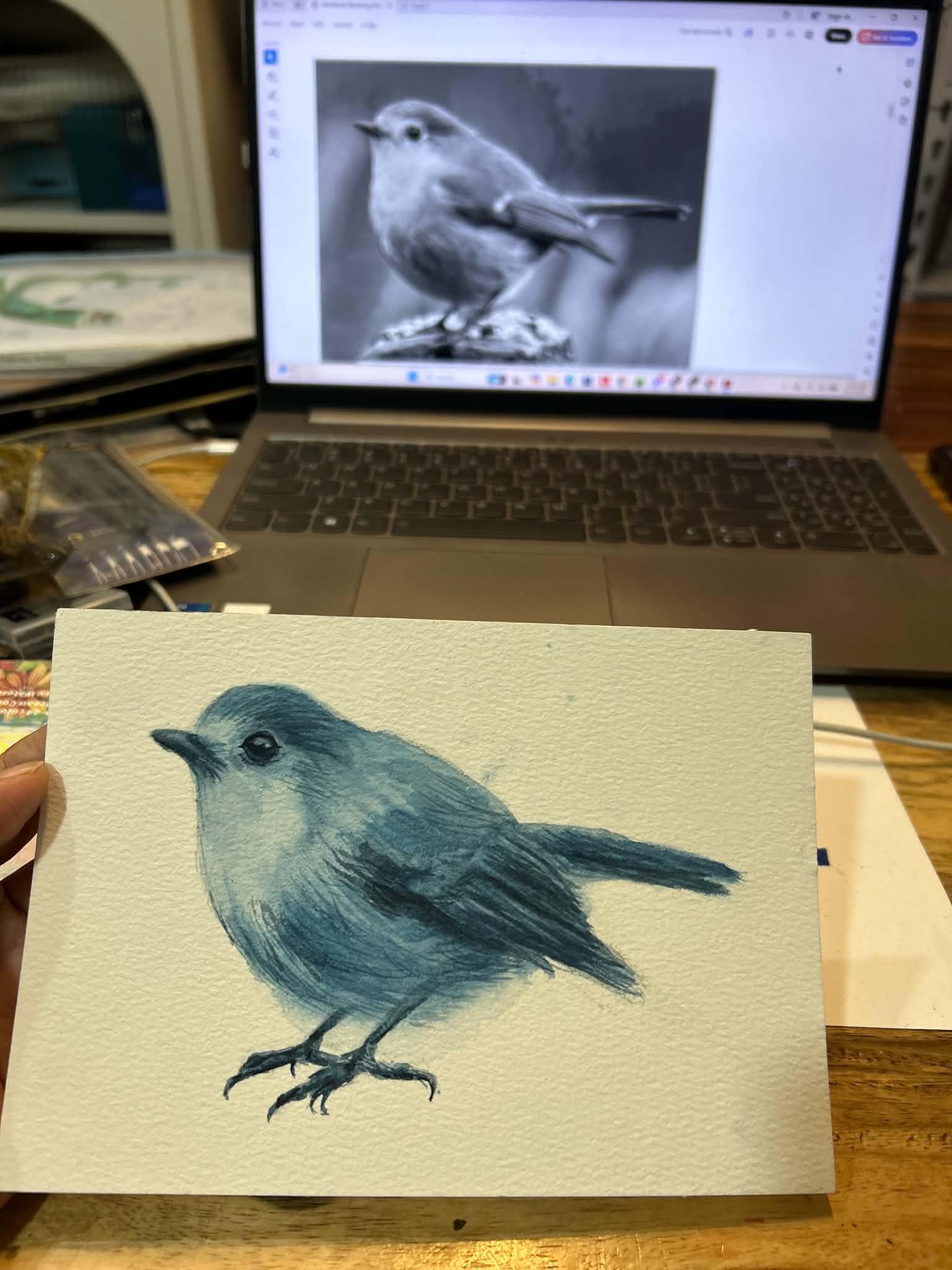 painting birds projects - image 2 - student project