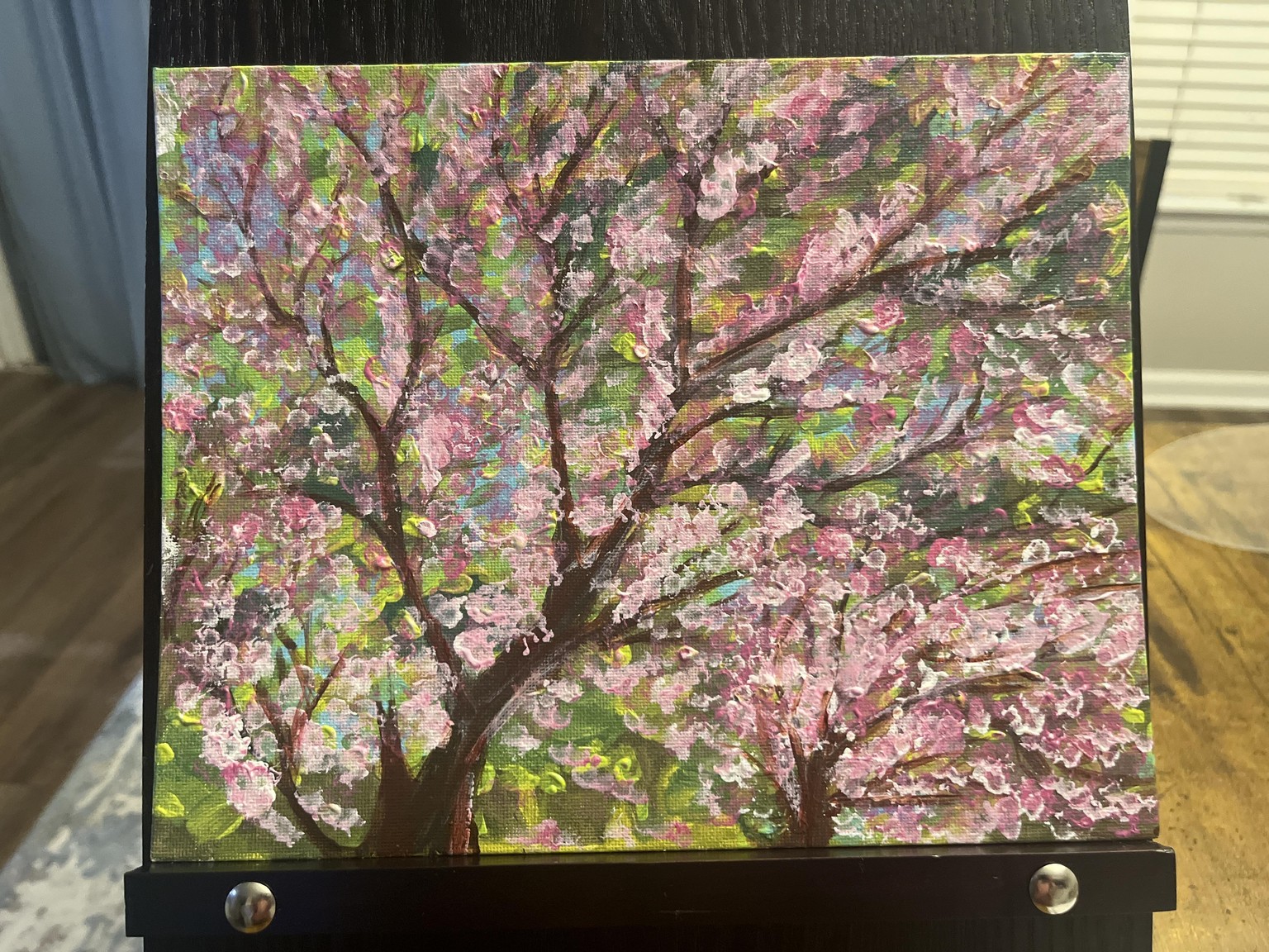 Acrylic Layered Tree, Leaves & Sky for Beginners - image 1 - student project
