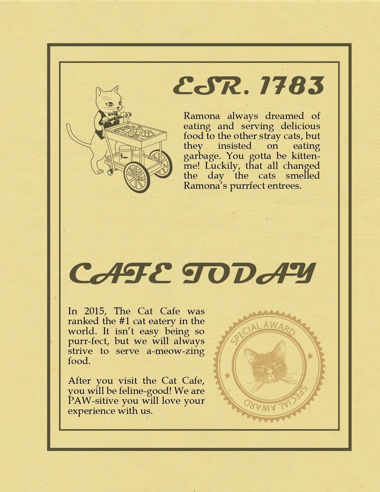 My Cat Cafe - image 2 - student project