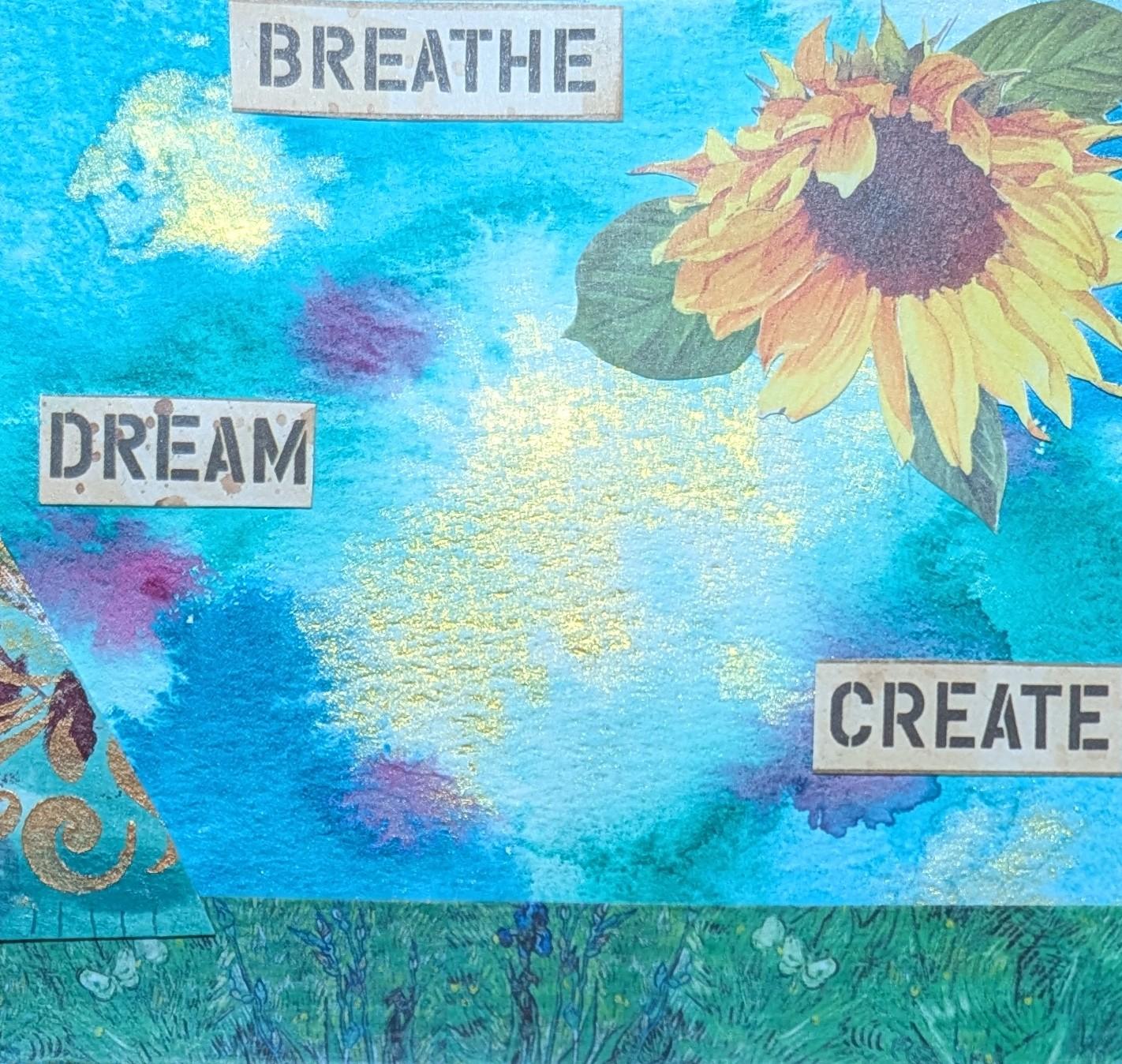 Creative Collage using Bits, Scraps and Leftover Art - image 1 - student project