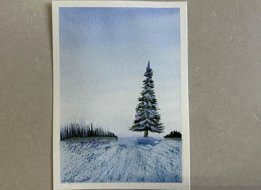 50 days of watercolor (completed) - image 36 - student project
