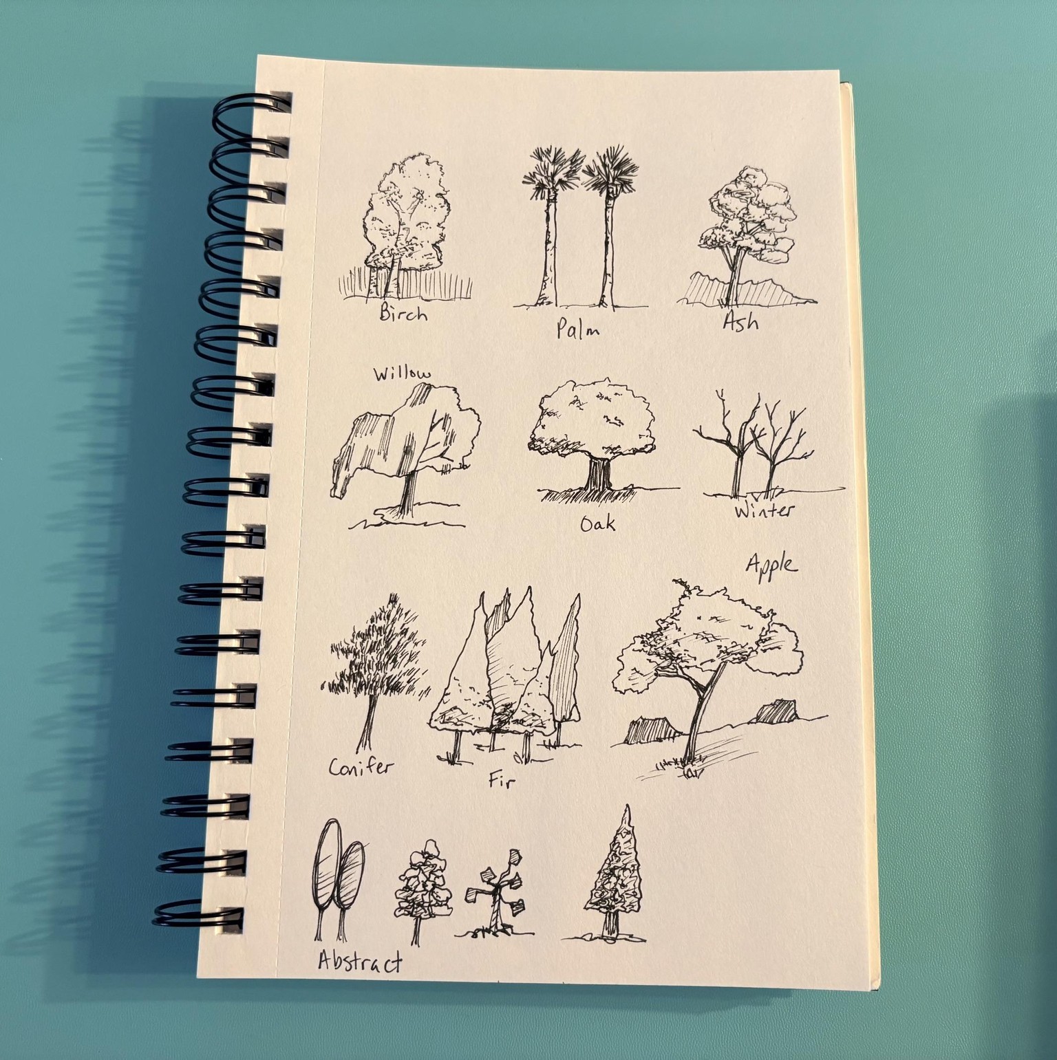 Page of Trees - image 1 - student project
