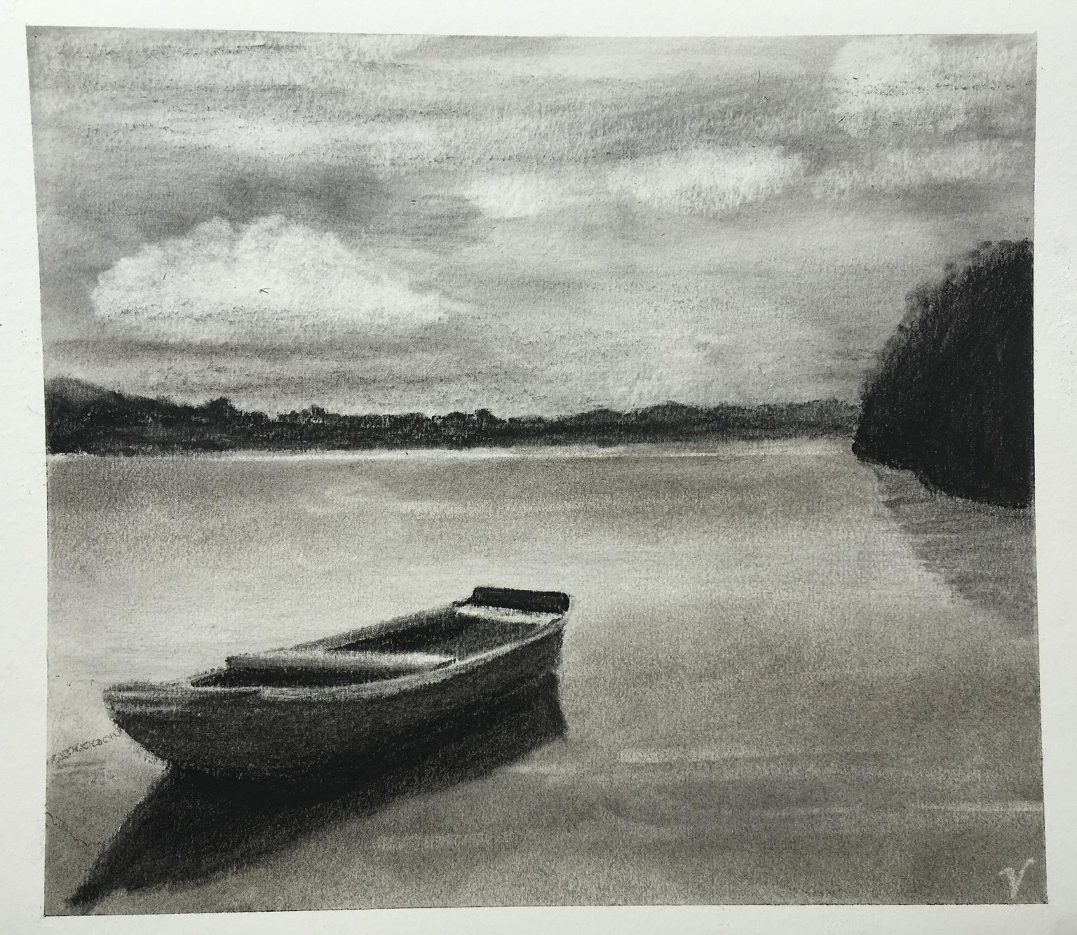 my first charcoal - image 1 - student project