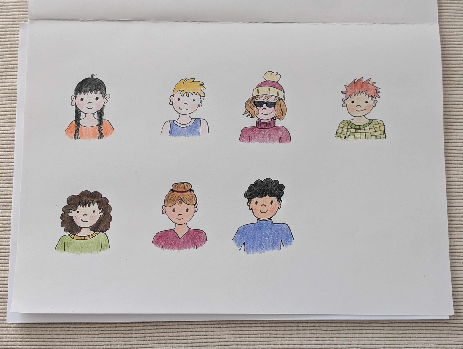 Simple Kid Portraits - image 1 - student project