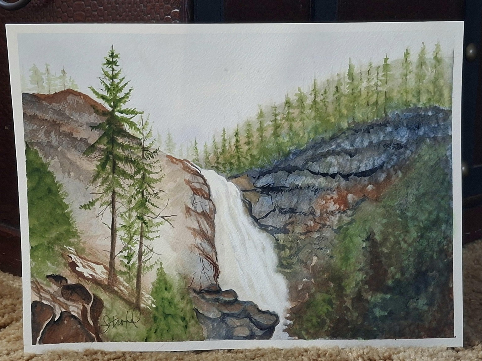 Waterfall - image 1 - student project