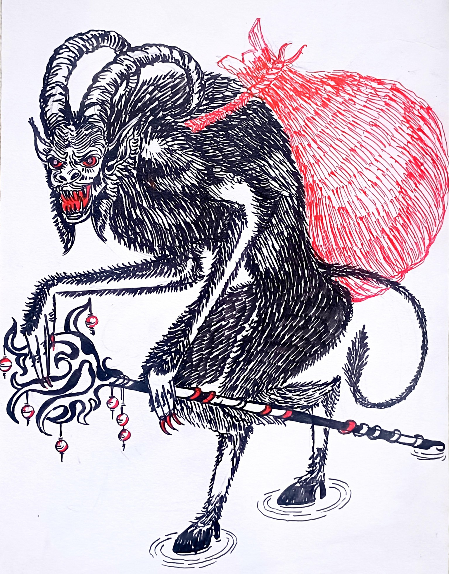 Krampus of Yule - image 3 - student project