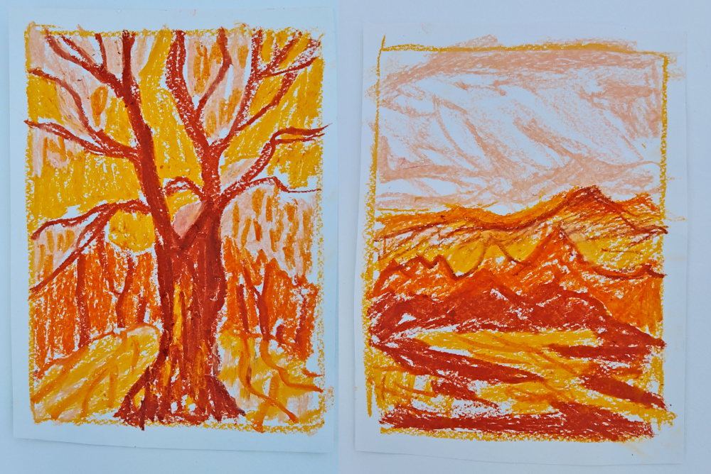 My Five Minute Landscapes - image 2 - student project