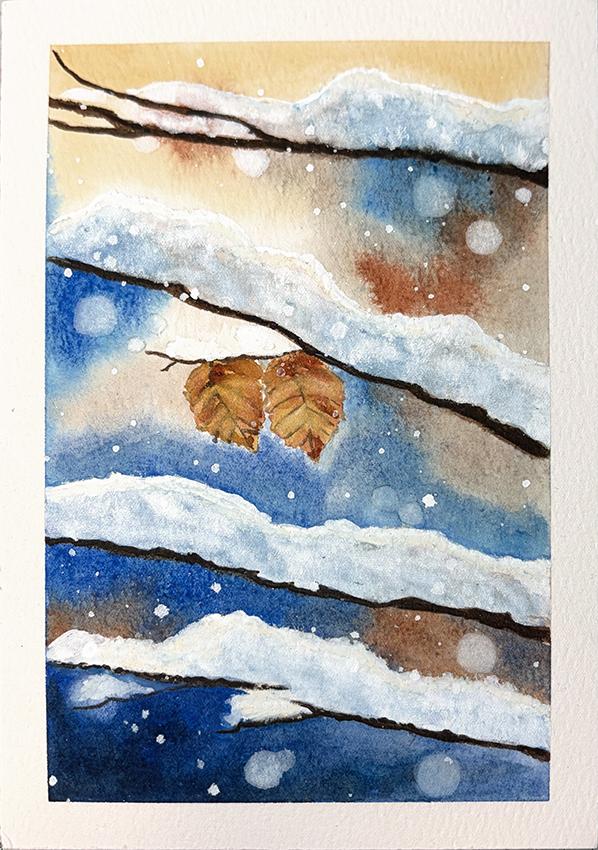Frozen snow - image 1 - student project