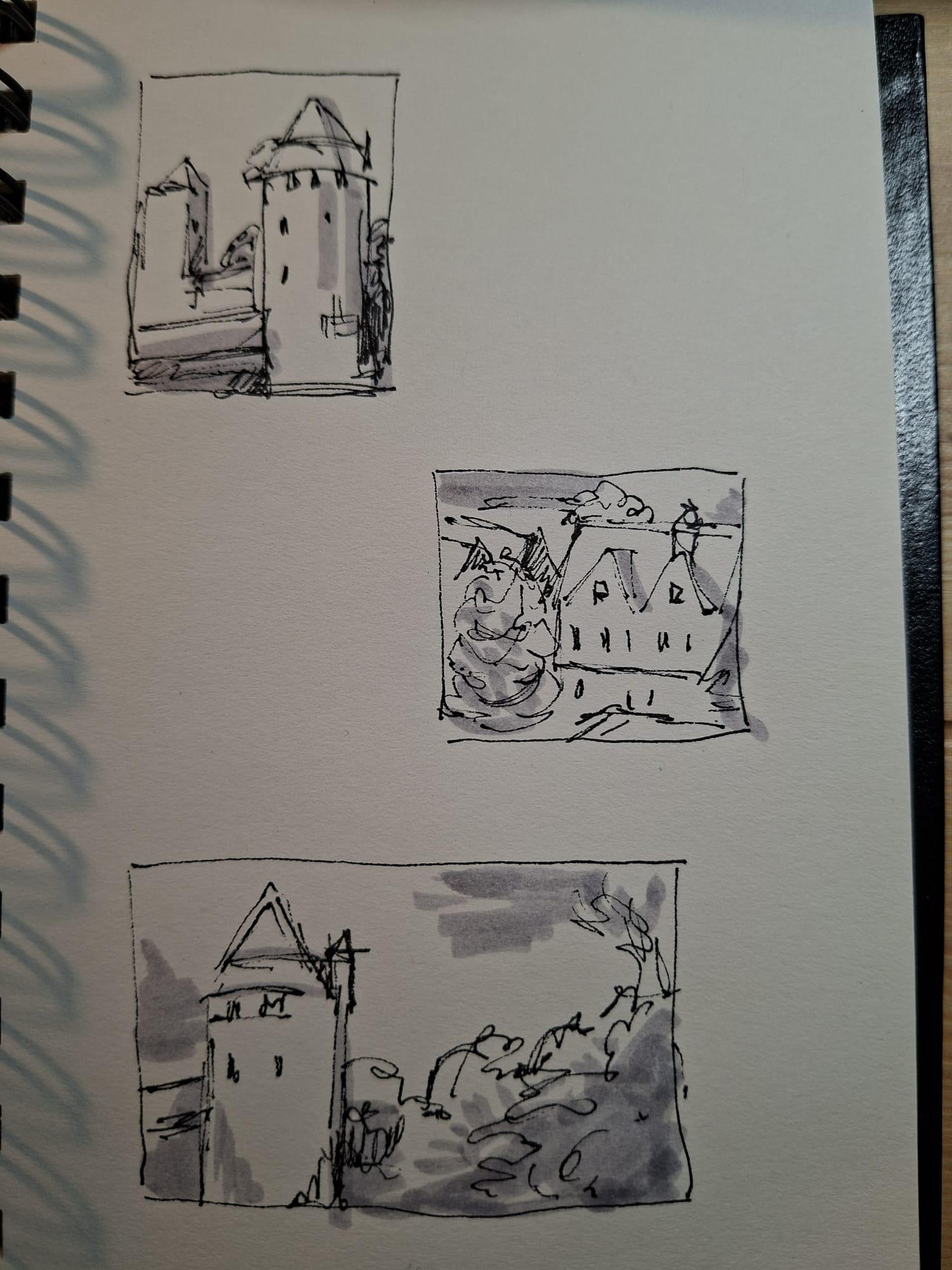 Thumbnail Sketches - image 3 - student project