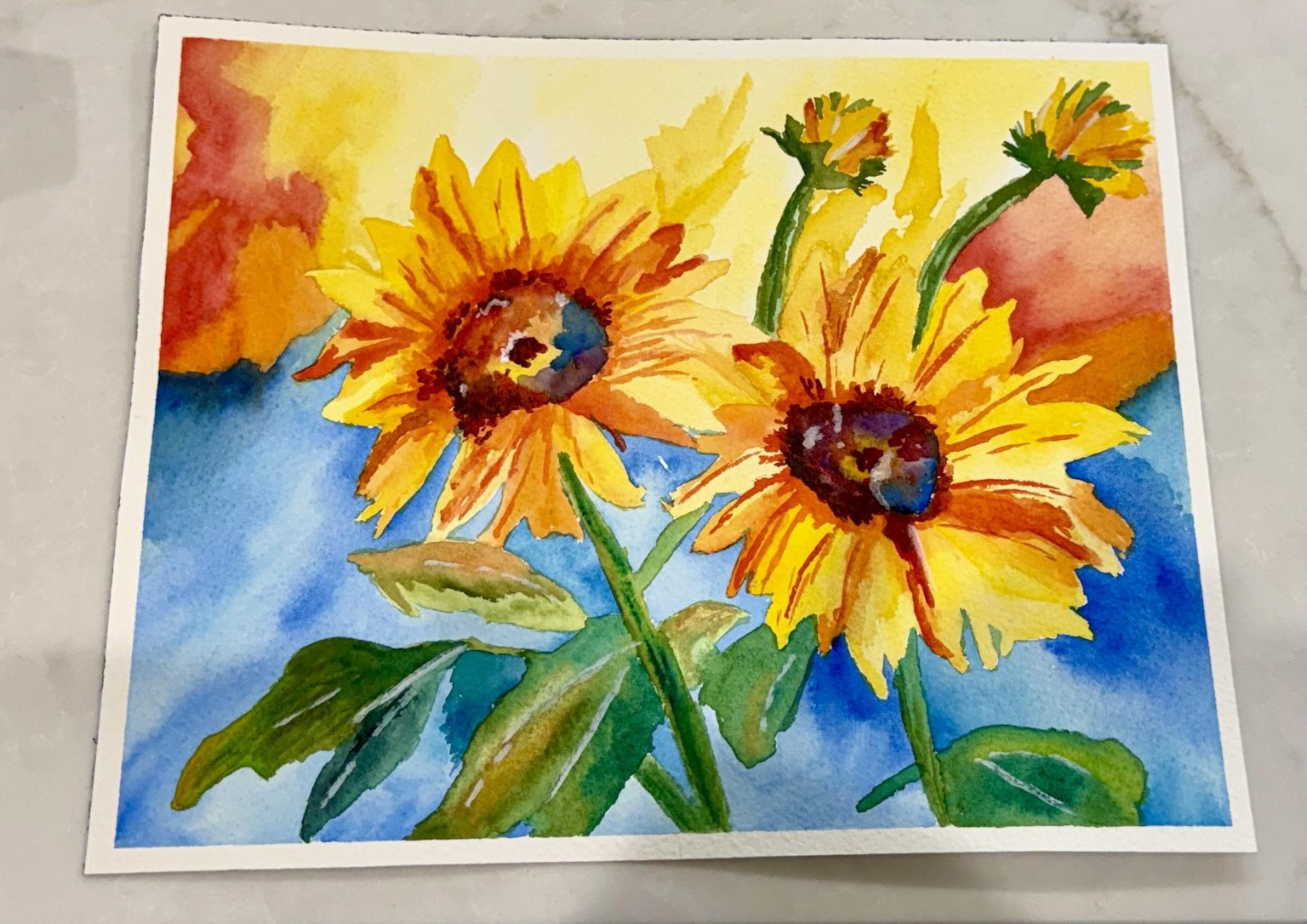 Golden Hour Blooms - image 1 - student project