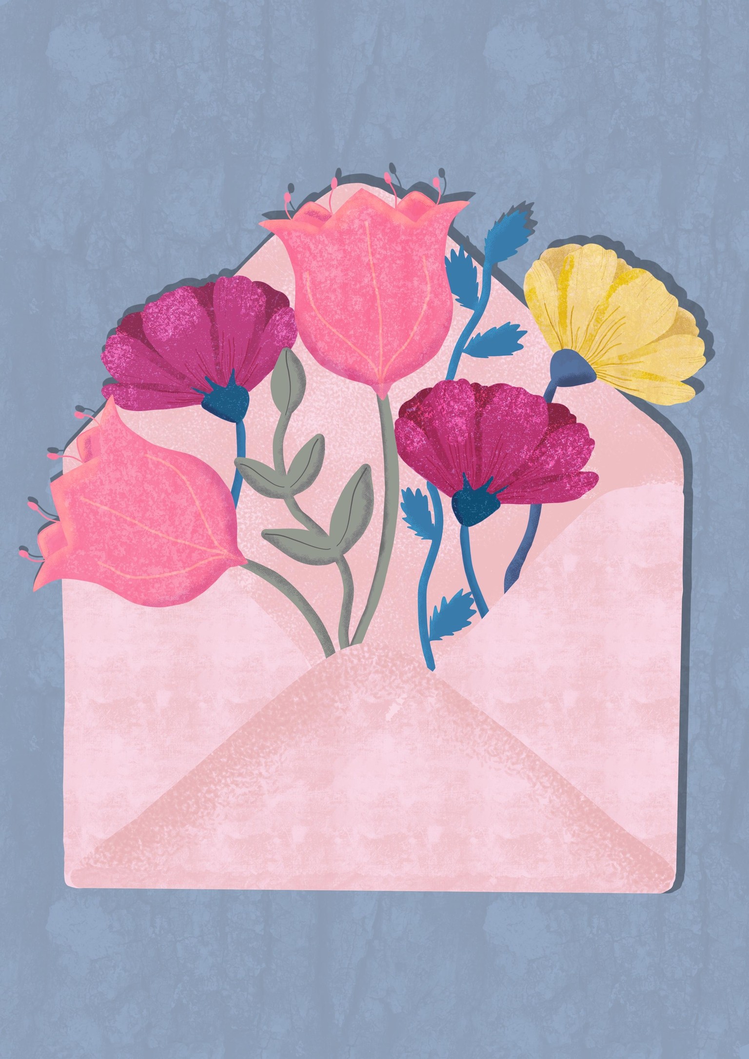 Stylised flowers - image 1 - student project