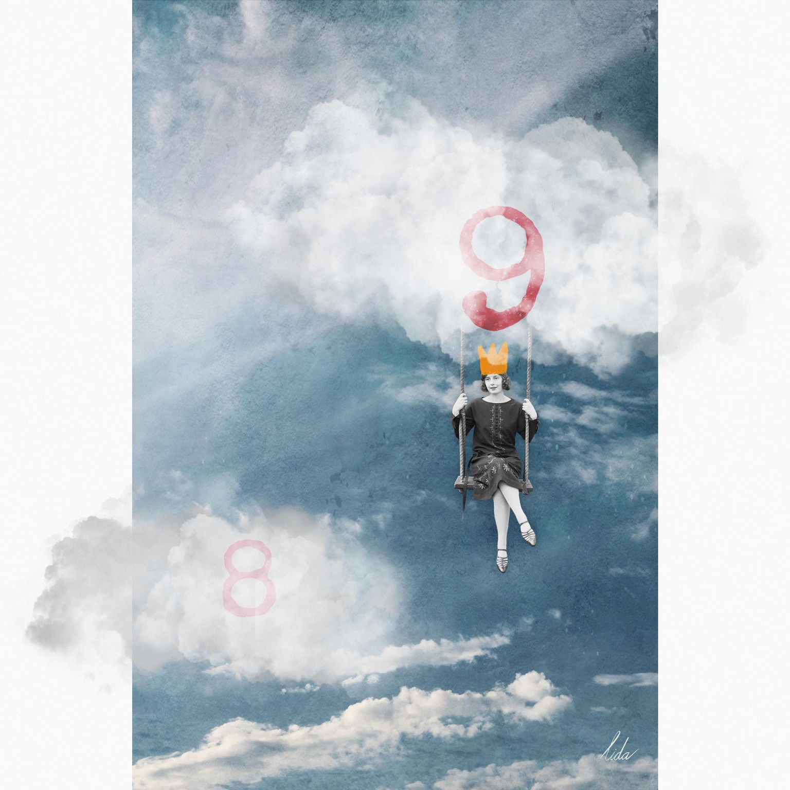 Collage art in Procreate - image 2 - student project