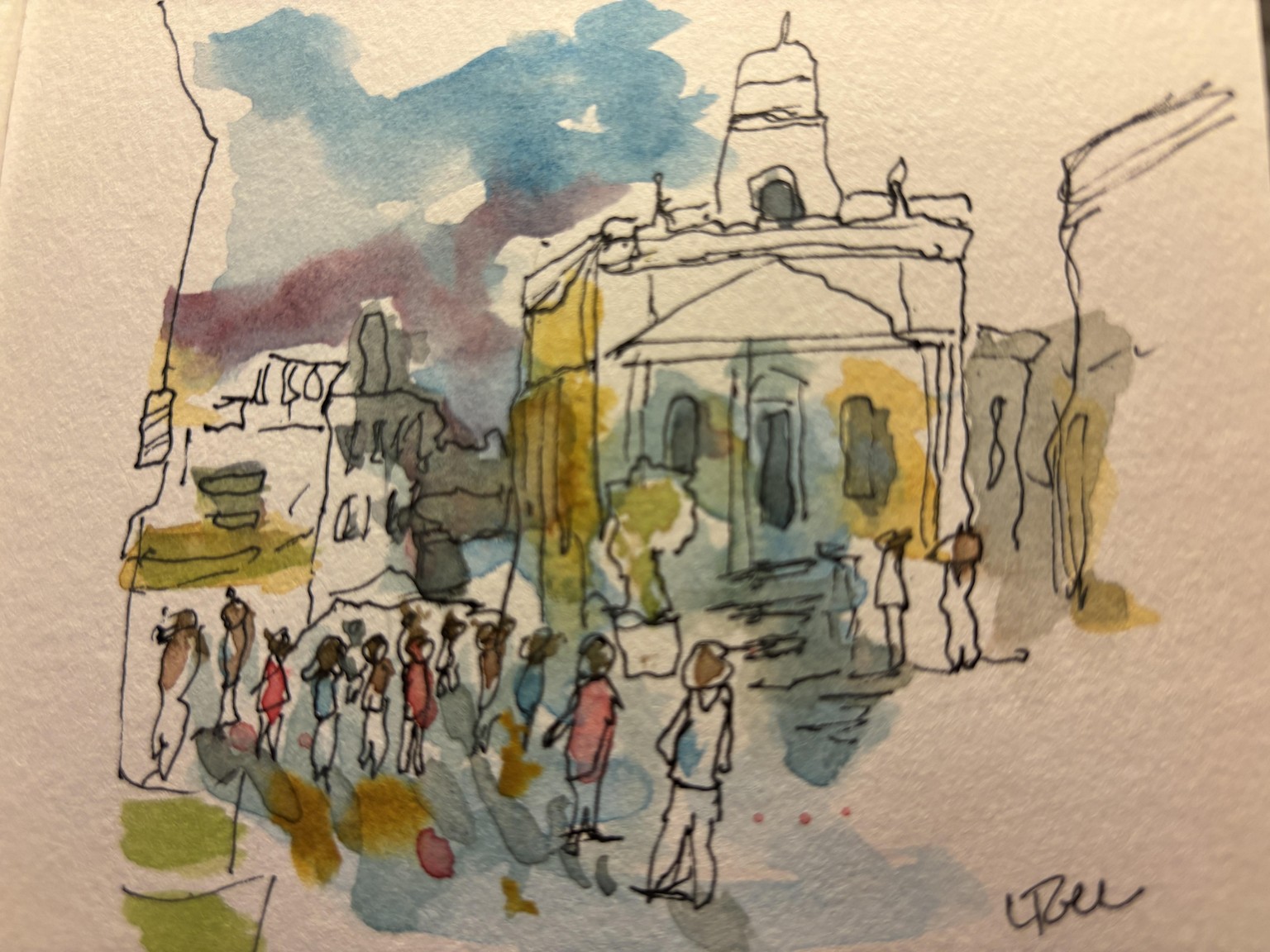 Adding people to a scene - image 1 - student project