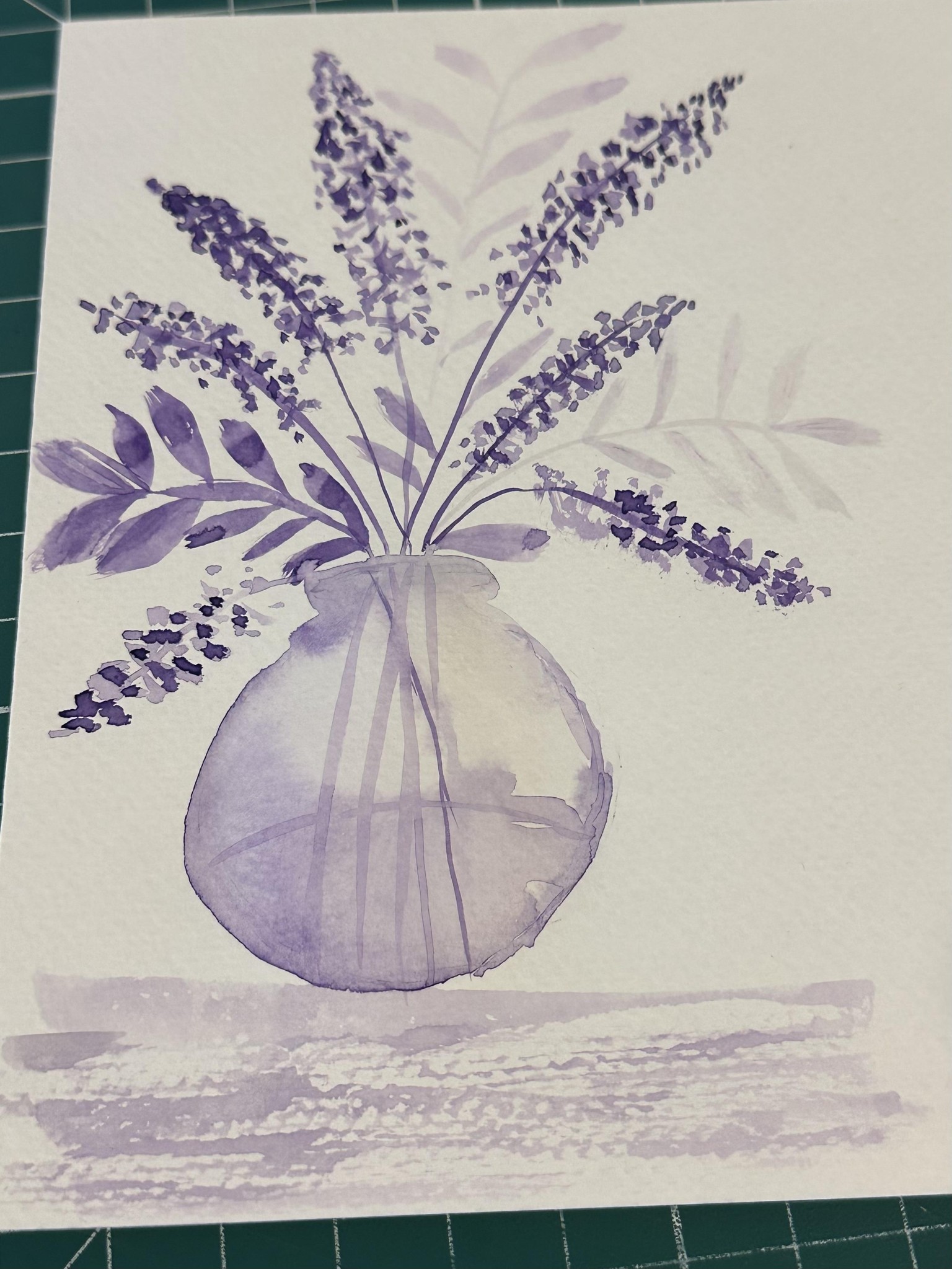 Loose Lavender Monochromatic - image 1 - student project