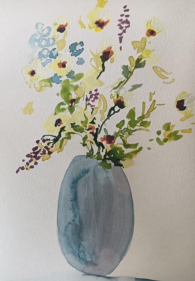 Expressive Florals - image 6 - student project