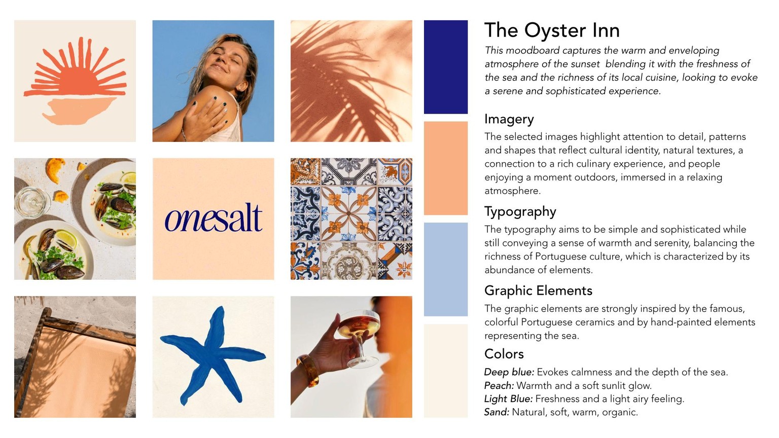 The Oyster Inn Moodboard - image 1 - student project