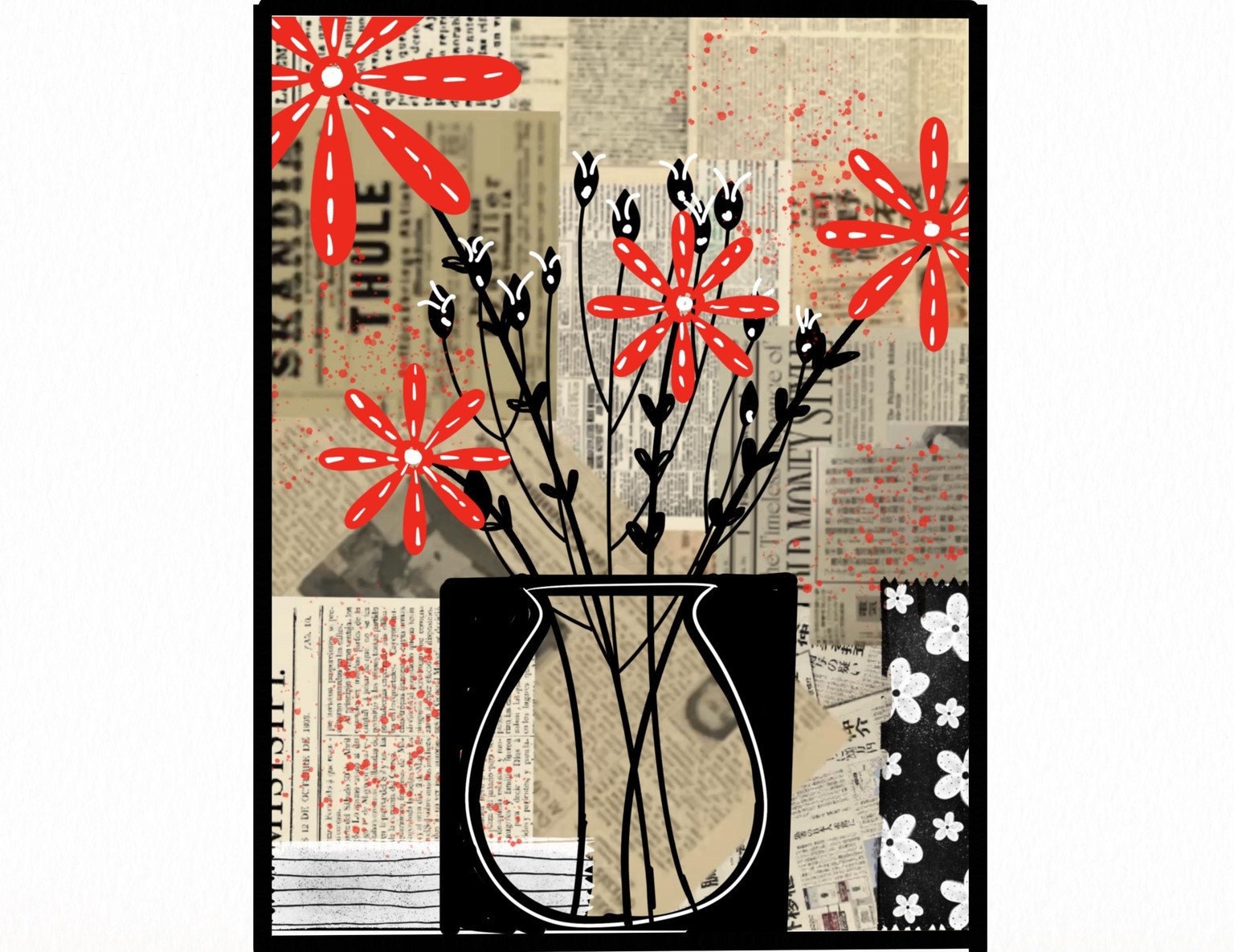 Collages with Procreate - image 3 - student project